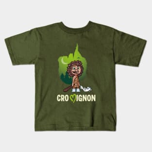 cromignon - french wordplay Kids T-Shirt